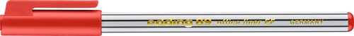EDDING Fineliner 89 officeliner 0,3mm 89-2 rot