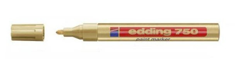 EDDING Paintmarker 750 2-4mm 750BliCrea 053 gold Blister