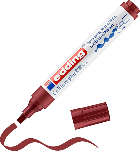 EDDING Permanent Marker 1455 1-5mm 1455-46 karmesin