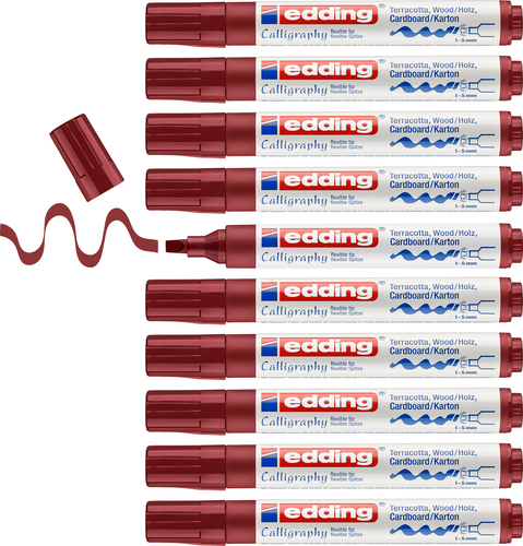 EDDING Permanent Marker 1455 1-5mm 1455-46 karmesin