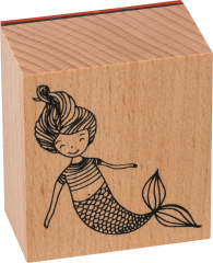 HEYDA Stempel-Set Mermaid 12x10x3cm 204888678 braun...