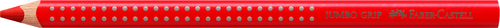 FABER-CASTELL Farbstifte Jumbo GRIP 110921 geraniumrot hell