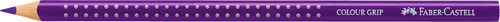 FABER-CASTELL Farbstifte Colour Grip 112428 purpurviolett