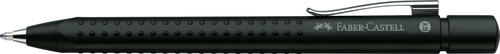 FABER-CASTELL Druckkugelschr.GRIP 2011 M 144187 schwarz matt 0.7mm