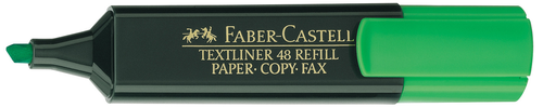 FABER-CASTELL TEXTLINER 48 1-5mm 154863 grn