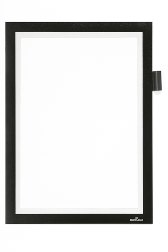 DURABLE Magnetic Note DURAFRAME A4 498901 schwarz