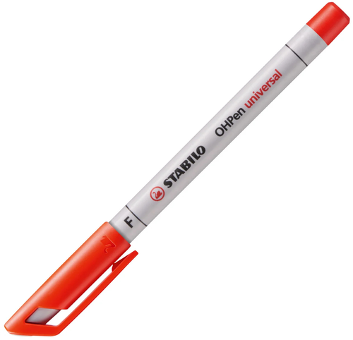 STABILO OHP Pen non-perm. F 852/40 rot