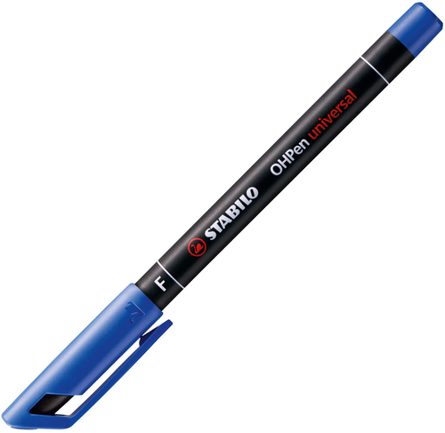 STABILO OHP Pen permanent F 842/41 blau