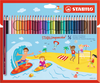 STABILO Farbstift aquacolor 2,8mm 16366 Kids Design 36 Stck