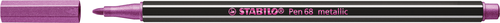 STABILO Fasermaler Pen 68 68/856 metallic pink