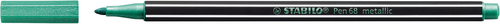 STABILO Fasermaler Pen 68 1mm 68/836 metallic grn
