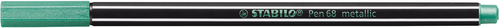STABILO Fasermaler Pen 68 1mm 68/836 metallic grn