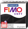 FIMO Knete Soft 57g 8020-9 schwarz