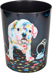 LÄUFER Papierkorb 26663 Bunter Hund 13lt