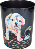 LÄUFER Papierkorb 26663 Bunter Hund 13lt