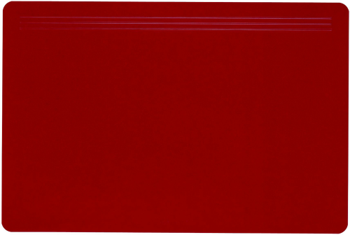 LÄUFER Schreibunterlage Matton 32604 rot 60x40cm