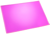 LUFER Schreibunterlage Durella 32625 pink-transp. 53x40cm