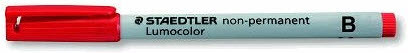 STAEDTLER Lumocolor non-perm. B 312-2 rot