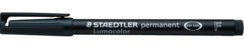 STAEDTLER Lumocolor permanent F 318-9 schwarz