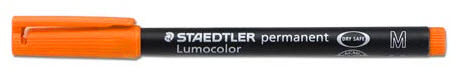 STAEDTLER Lumocolor permanent M 317-4 orange