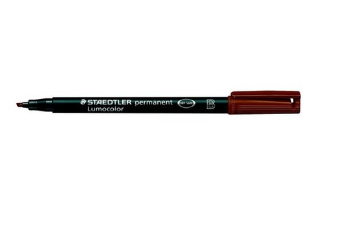 STAEDTLER Lumocolor permanent B 314-7 braun