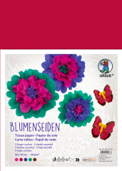 URSUS Seidenpapier 50x70cm 4622299 farbig 5 Bogen