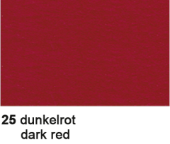 URSUS Fotokarton 50x70cm 3882225 300g, dunkelrot