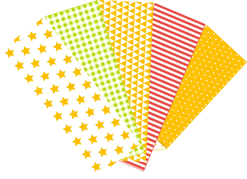 URSUS Fotokarton Block Mini 23x33cm 7800099SE 300g, design 40 Blatt