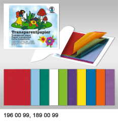 URSUS Transparentpapier 14×24cm 1960099 42g, 10...