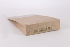 FLEXIPAK Faltbeutel Graspapier 2FVMF001203 260x70x410mm...
