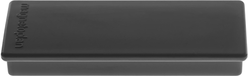 MAGNETOPLAN Rechteck-Magnethalter 1665112 schwarz 10 Stk.