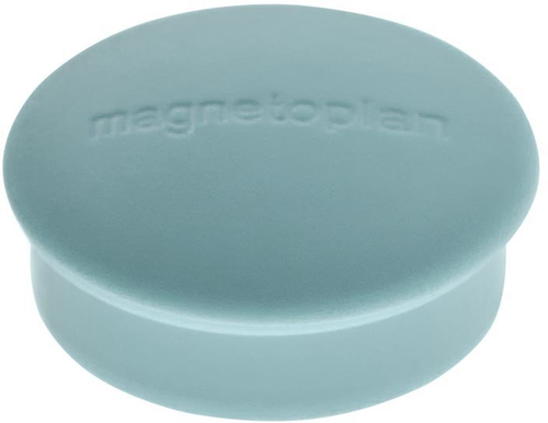 MAGNETOPLAN Magnet Discofix Mini 19mm 1664603 blau 10 Stk.