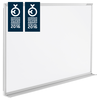 MAGNETOPLAN Design-Whiteboard CC 12403CC emailliert 900x600mm