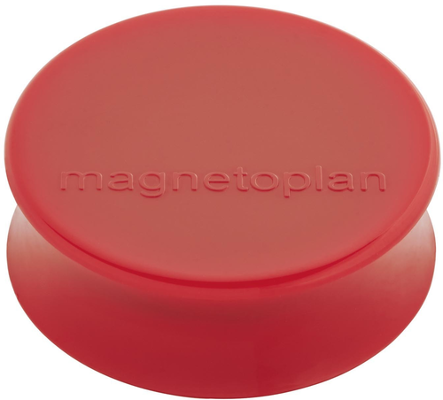 MAGNETOPLAN Magnet Ergo Large 10 Stk. 1665006 rot 34mm