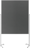 MAGNETOPLAN Design-Moderatorentafel Evo+ 1151101 Filz, grau 1200x1500mm