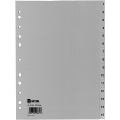 HETZEL Register A4 25615481 1-15