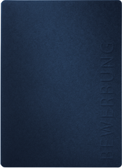PAGNA Bewerbungsmappe A4 44122/02 blau