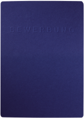 PAGNA Bewerbungsmappe A4 44134/02 blau