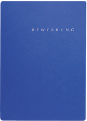PAGNA Bewerbungsmappe Select 22002-02 blau, 3-teilig