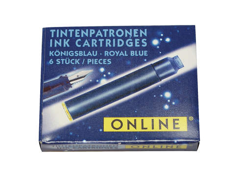 ONLINE Tintenpatronen Standard 17012/48 Knigsblau 6 Stck