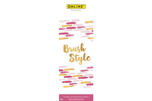 ONLINE Poster 43x127 95278/1 Brush Style