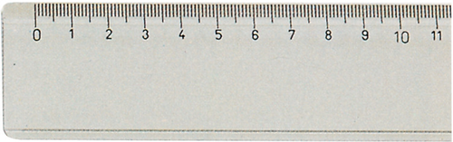 GRAFONORM Flachlineal 30cm 88/30 transparent