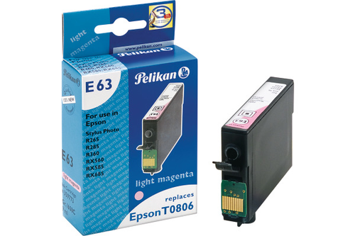 PELIKAN Tintenpatrone light magenta T080640PEL zu Epson Stylus R265 9ml
