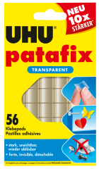 UHU Patafix Klebepads 48815 transparent 56 Stück