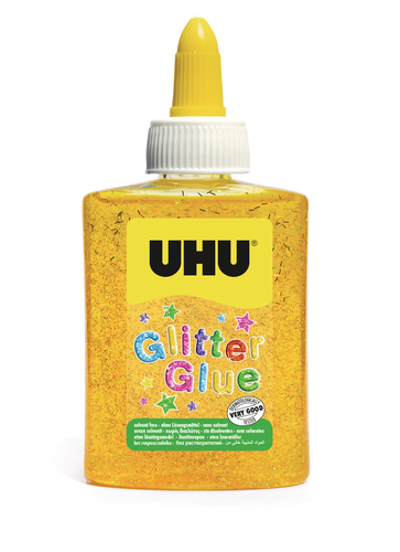 UHU Glitter Glue 49970 gelb