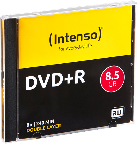 INTENSO DVD+R Jewel 8.5GB 4311245 8x 5 Pcs