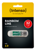 INTENSO USB-Stick Rainbow Line 32GB 3502480 USB 2.0 transparent