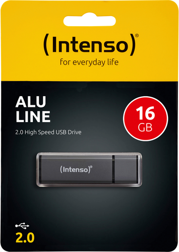 INTENSO USB-Stick Alu Line 16GB 3521471 USB 2.0 antracite