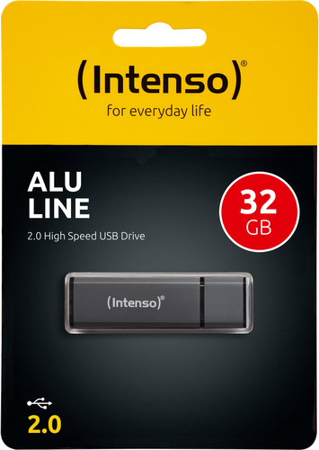 INTENSO USB-Stick Alu Line 32GB 3521481 USB 2.0 antracite