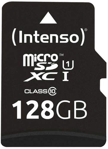 INTENSO Micro SDXC Card PREMIUM 128GB 3423491 with adapter, UHS-I